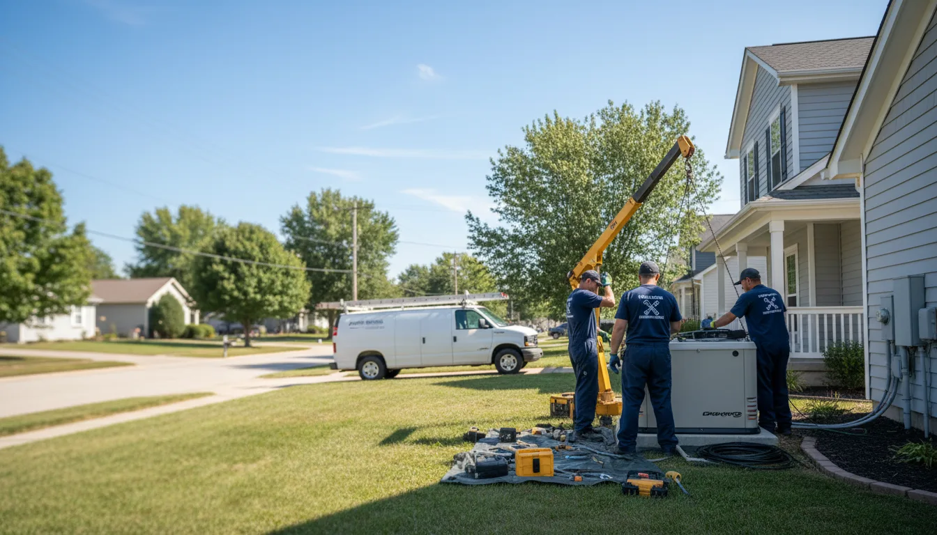 Generator Installation in New Troy, MI near me
